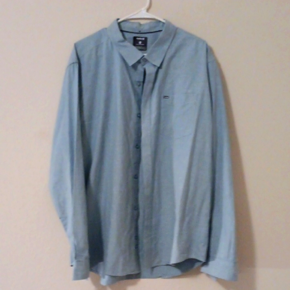HurleyLight Blue Button-Up Shirt